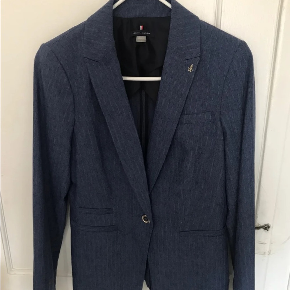 Tommy Hilfiger denim blazer